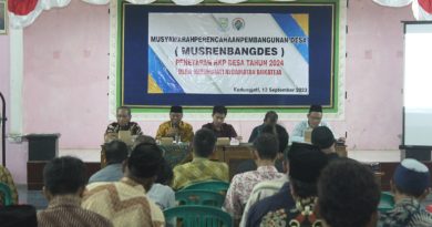 MUSRENBANG Desa Kedungjati Priorotaskan Pembangunan Perekonomian, Kesehatan, Pembangunan Wisata Desa serta Keterbukaan Informasi Publik Desa