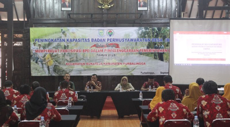 Peningkatan Kapasitas Badan Permusyawaratan Desa (BPD) Desa Kedungjati dilaksanakan sinergi 3 Desa